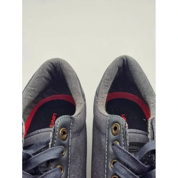 Levi's Comfort Low‑Top Tennis Shoes Men's Size 10.5 – Casual Lace‑Up Sneakers - Picture 10 of 10